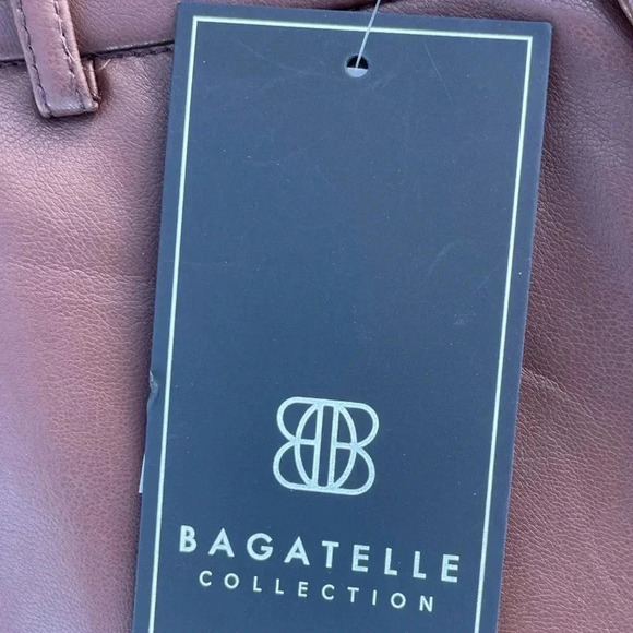 NWT - Bagatelle Faux Leather Cropped Kick Flare Leg Pants - Size L - Picture 4 of 5